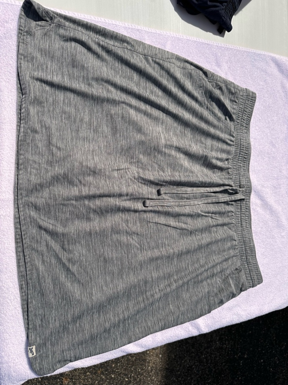 Gray charcoal skort- Duluth